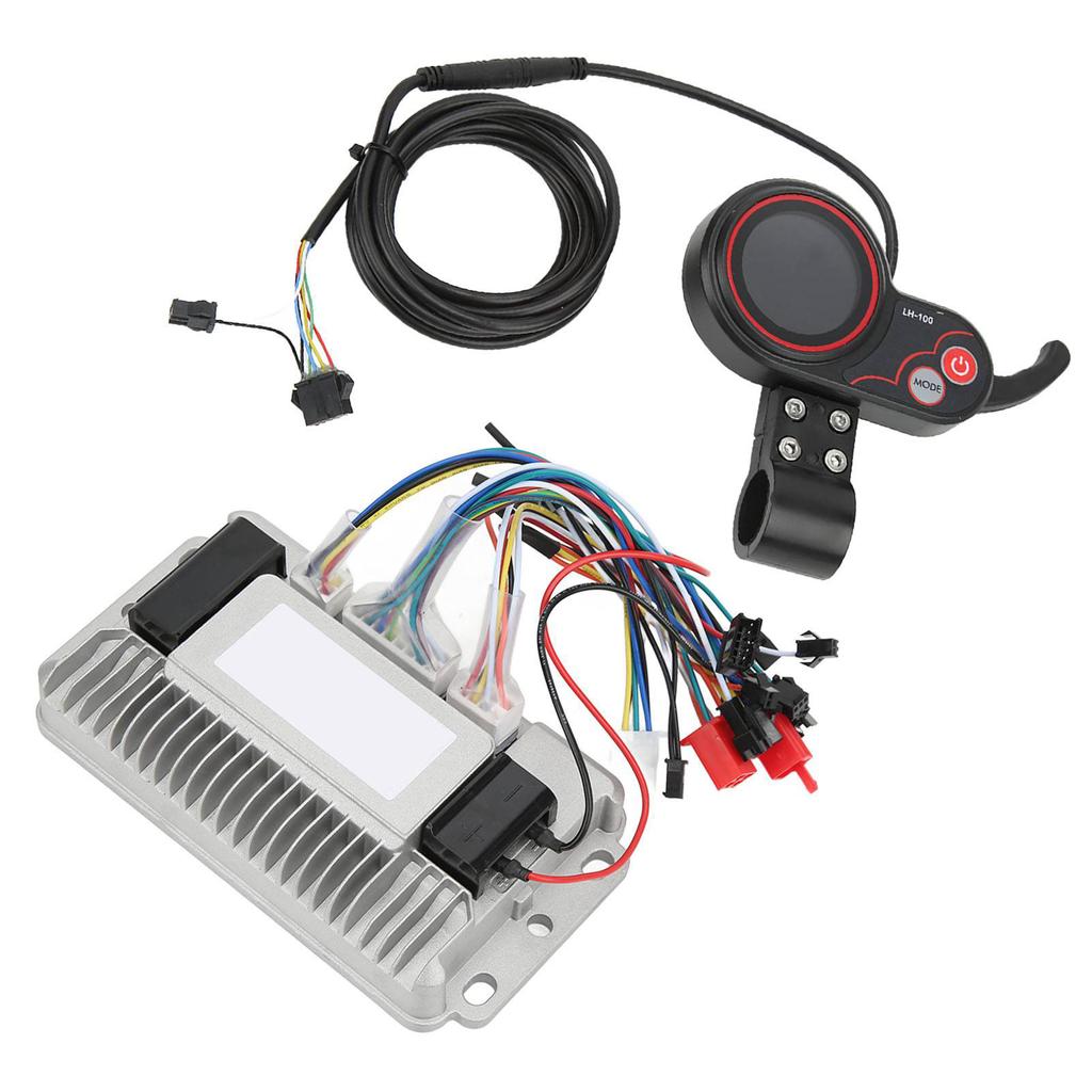 Kit controlador sem escova de onda senoidal de 48 V 60 V 1000 W com 3 modos de controlador sem escova para bicicleta elétrica