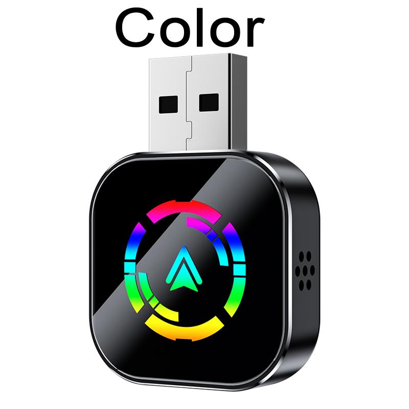 Wireless Carplay Adapter 2in1 Android Auto WiFi BT Stable Connect Support Multi App Smart Voice Remote Systems Car Play 2025