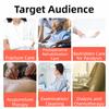 Convenient Bedridden Elderly Care Clothing Side Snap Button Tops  Postoperative Recovery