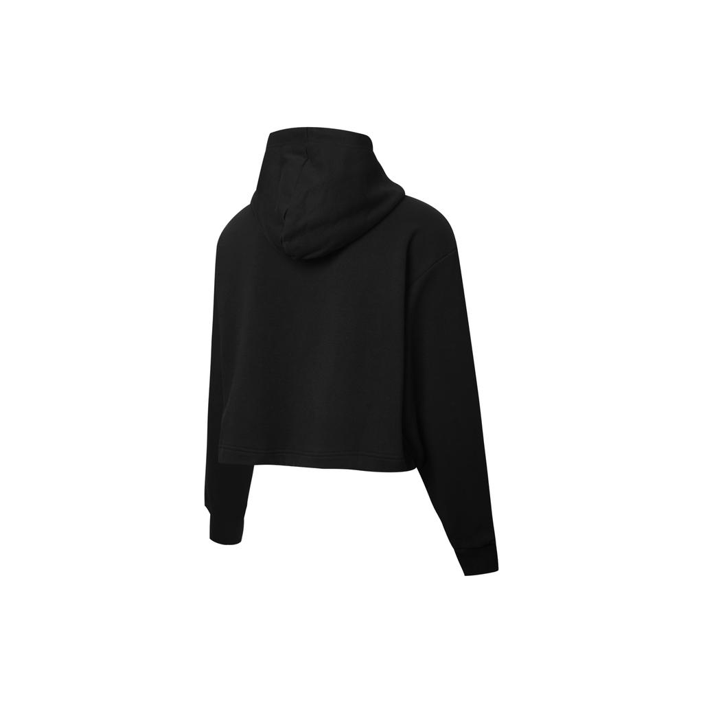 Puma Claw Pack Logo Print Casual Sports Hoodie Women Tops Black 596635-01