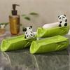 Ceramic soap box creative cute bathroom household soap dish holder anti-water sink soap box