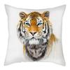 Tiger Lion Picture Pillow Case Animal Throw Cover For Home Bedroom Sofa Decorative Cushion