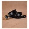 Womens Genuine Leather Belt With Pin Buckle Adjustable Waistband Jeans Trousers Classic Black Brown Office Casual Wear