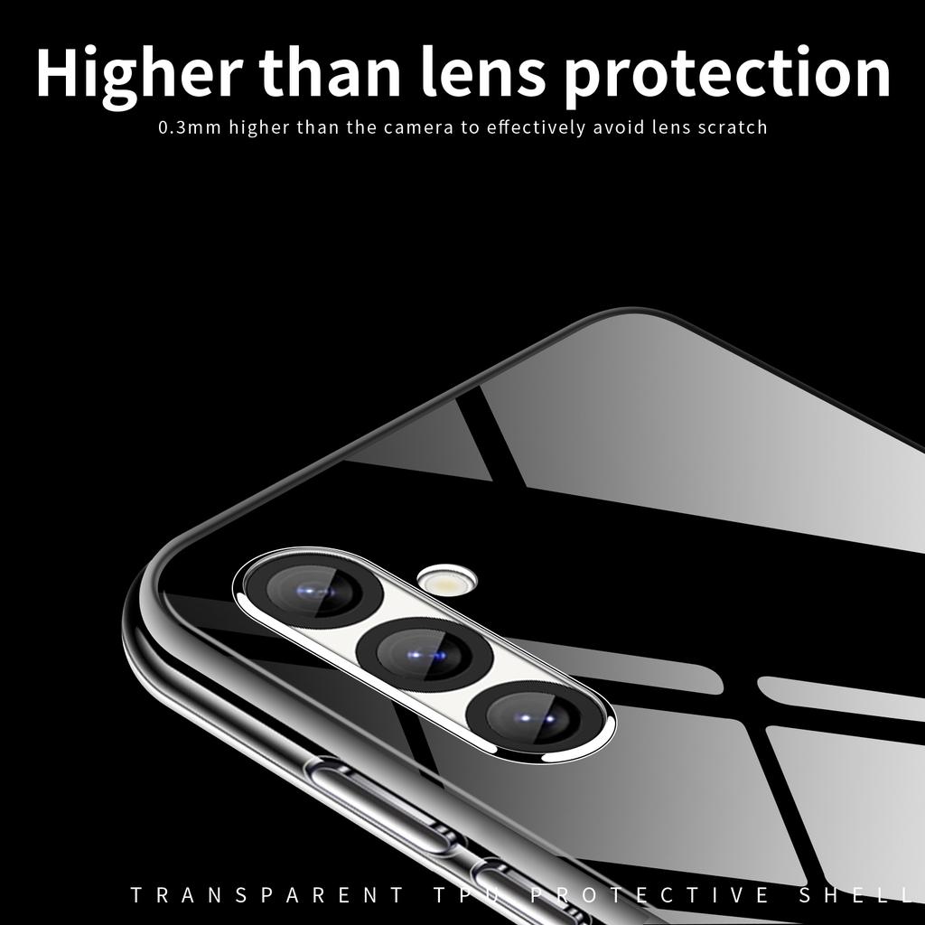 MOFI For Samsung Galaxy S25+ Case Anti-Scratch Clear Soft TPU Phone Cover