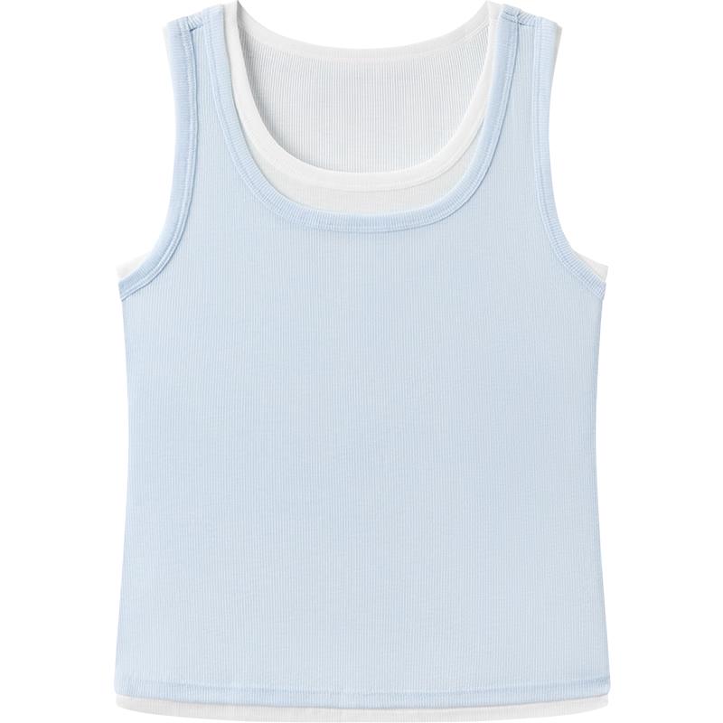 Semir Women's Contrast Patchwork Camisole Vest
