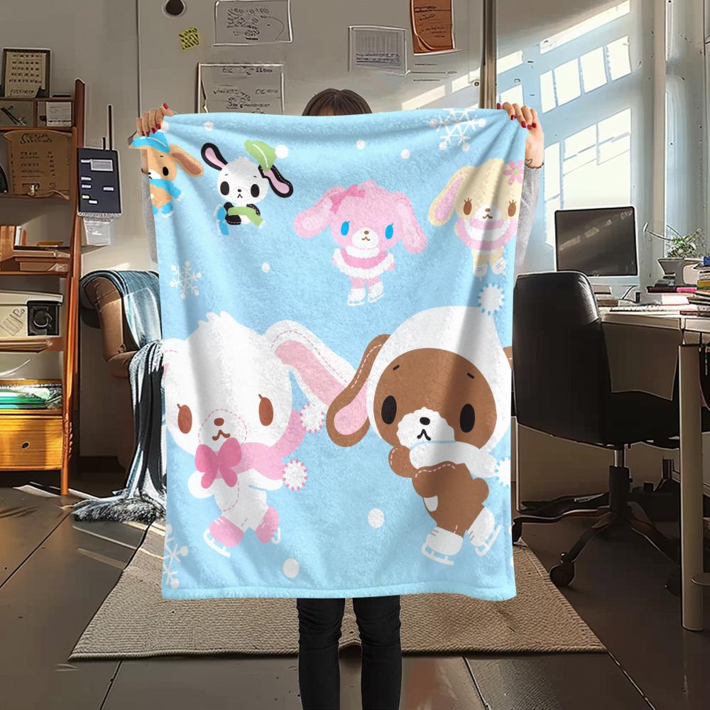 Honey Bonnie Druck Flanelldecke, Hohe Qualität, Bequem für alle Jahreszeiten, Heimdekoration, Wärme und Komfort