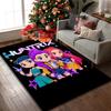 1pc Digital Printed Chair Rug for Home Office Use, Kpop Demon Hunters Carpet Appropriate for All Seasons, Soft Area Carpet