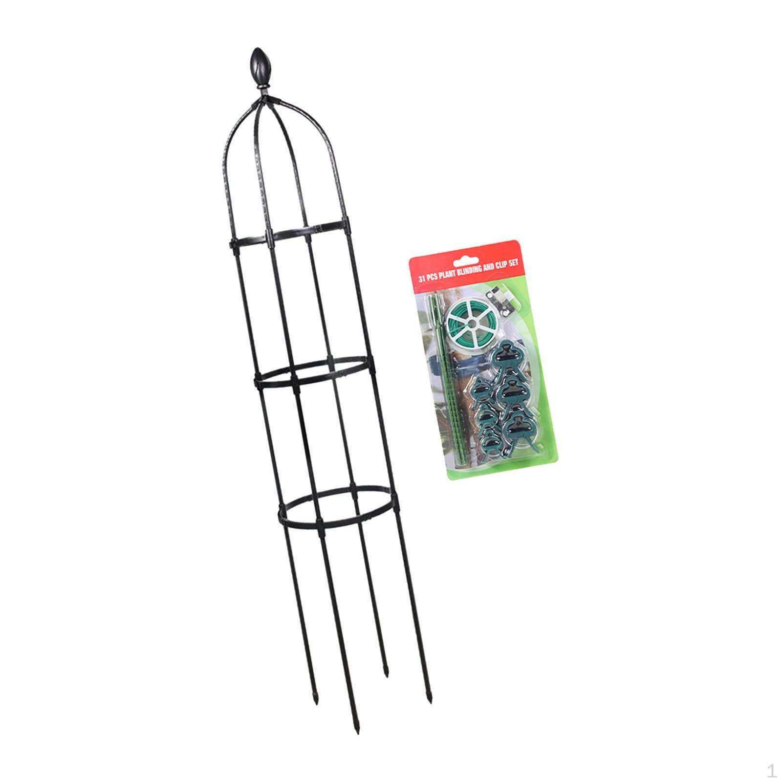 Элегантная садовая решетка для вьющихся растений и цветов 145cmx25.4cm