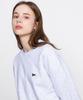GRAVER [Unisex] Yellow Boots Puppy Embroidered Sweatshirt_Melange White