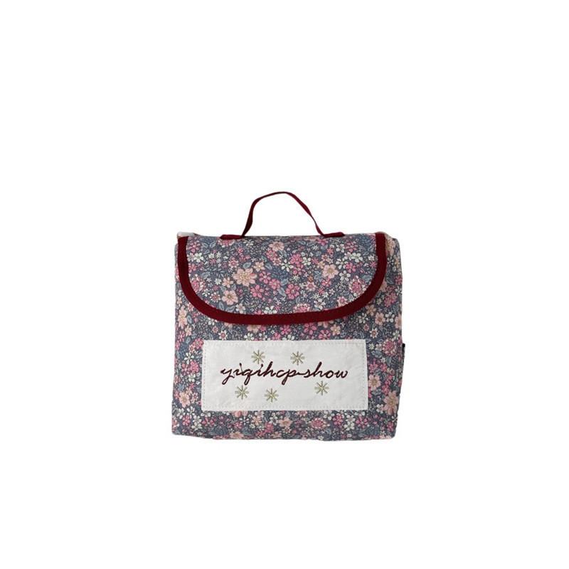 Stylish Korean Fashionable Children's Handbag With Floral Print For Boys And Girls