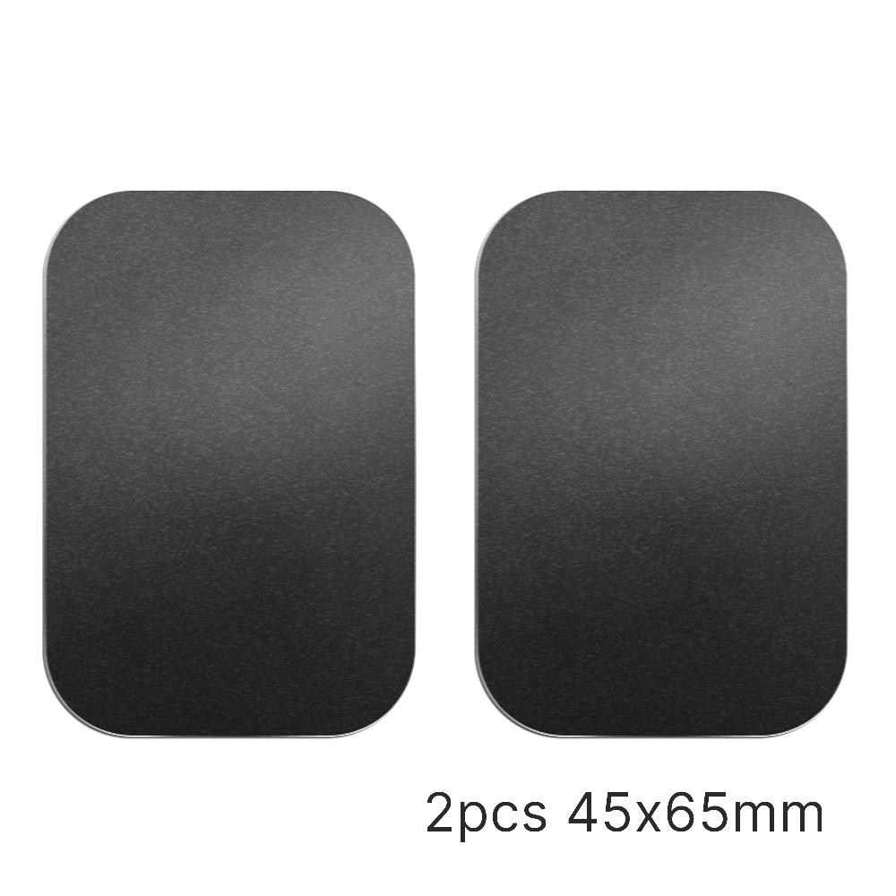 Magnetiska metallplattor Självhäftande magnetdiskar Järnplåtar för Iphone Xs X Samsung Bil Mobiltelefon Bilplatta Skrivbordsfäste