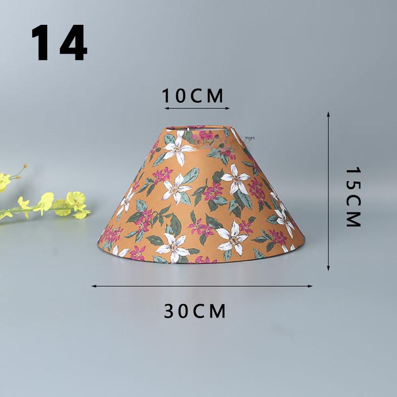 New Chinese Style Living Room Floor Lamp Shade DIY Replacement Lamp Cover E27 Fabric Home Decor Tabletop Lampshade