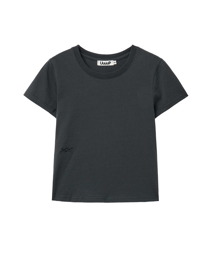 Yuupeu Smoothie Crop Top - Black