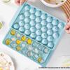 Household Food-Grade Soft Round Ice Ball Mold and Storage Tray