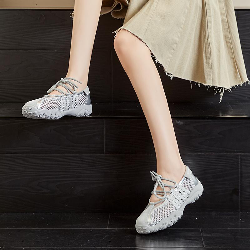 2026 New High Quality Mesh Breathable Sandals for Women Female Non-slip and Comfortable Sneakers Shoes for Women Mary Jane Shoes