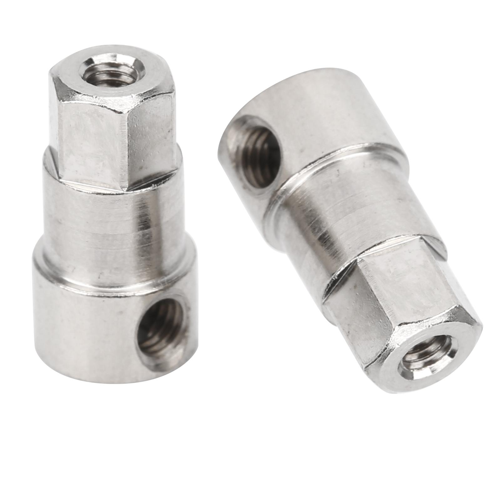 

2pcs Metal Rear Wheel Axle Parts for 63mm Tire Fit for WPL D12 110 RC Truck (045S)