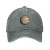 Planet Jupiter Baseball Cap Christmas Hat Hat Unisex Cute Designer Hat Golf Unisex Womens