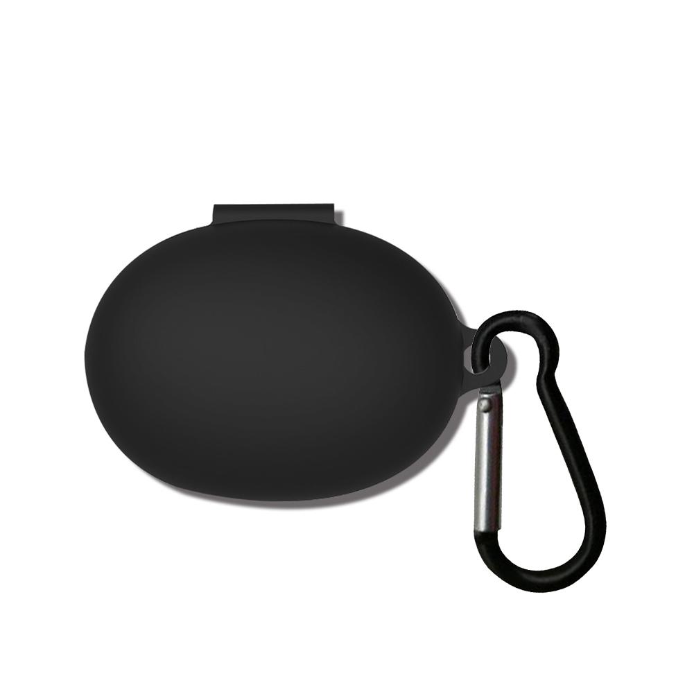 

Силиконовый чехол для наушников Realme Buds Q2s, защитный чехол для гарнитуры Bluetooth, противоударный мягкий чехол для Realme Buds Q2s чёрный