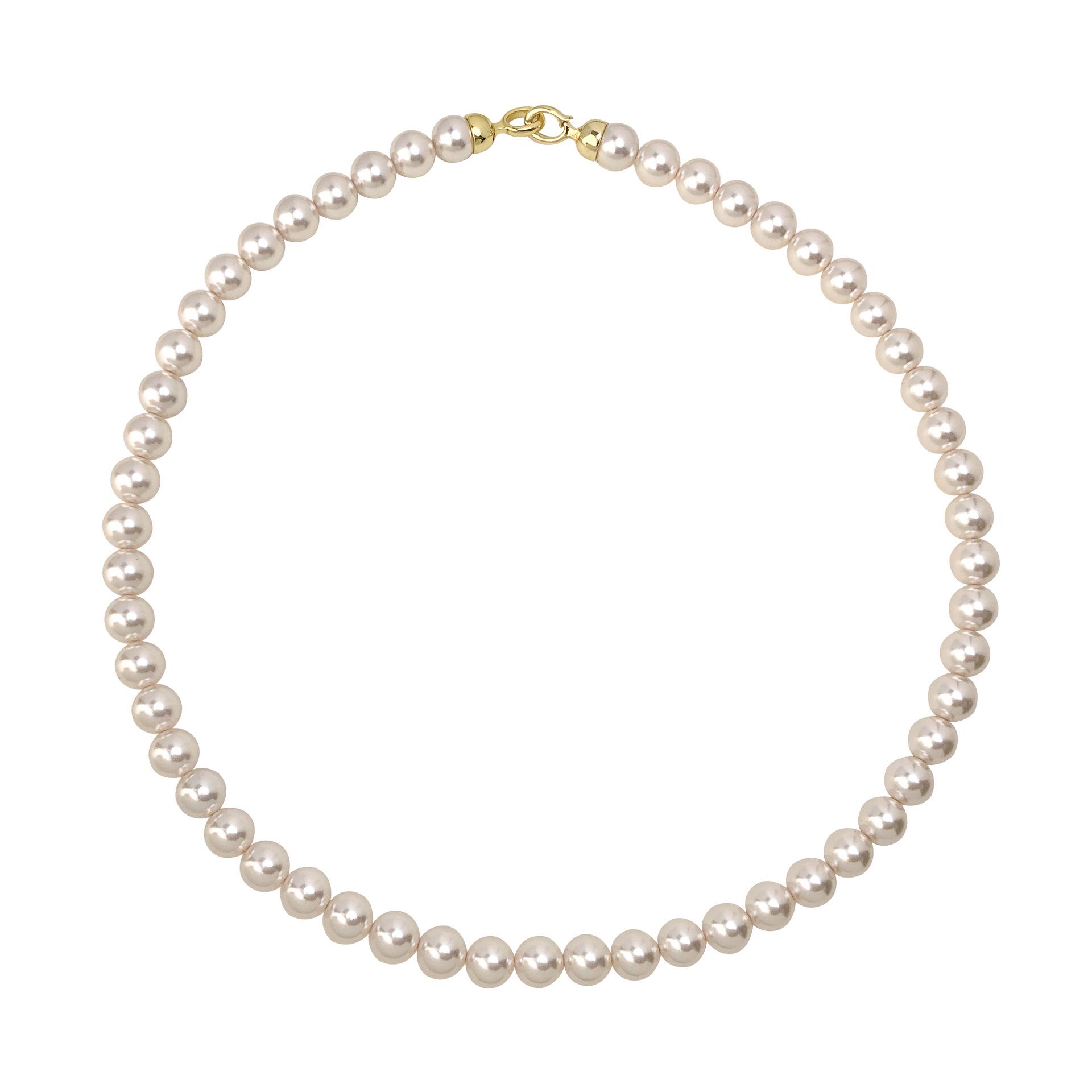 

Элегантное французское розовое жемчужное ожерелье: Универсальная цепочка на ключицу в винтажном стиле для шикарного осенне-зимнего образа.