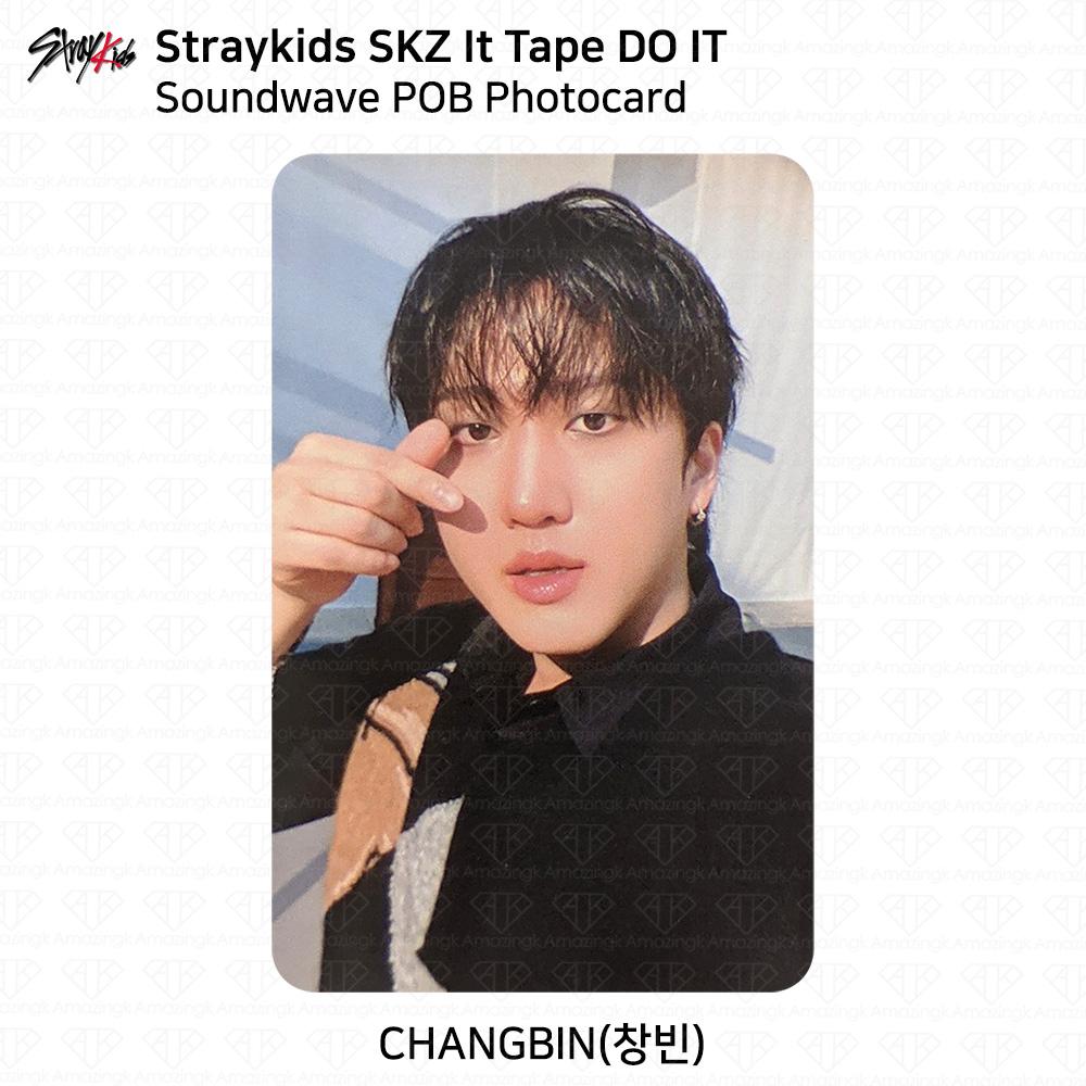 

Stray Kids SKZ It Tape DO IT Soundwave POB Фотокарточка Бан Чан Ли Но KPOP Changbin
