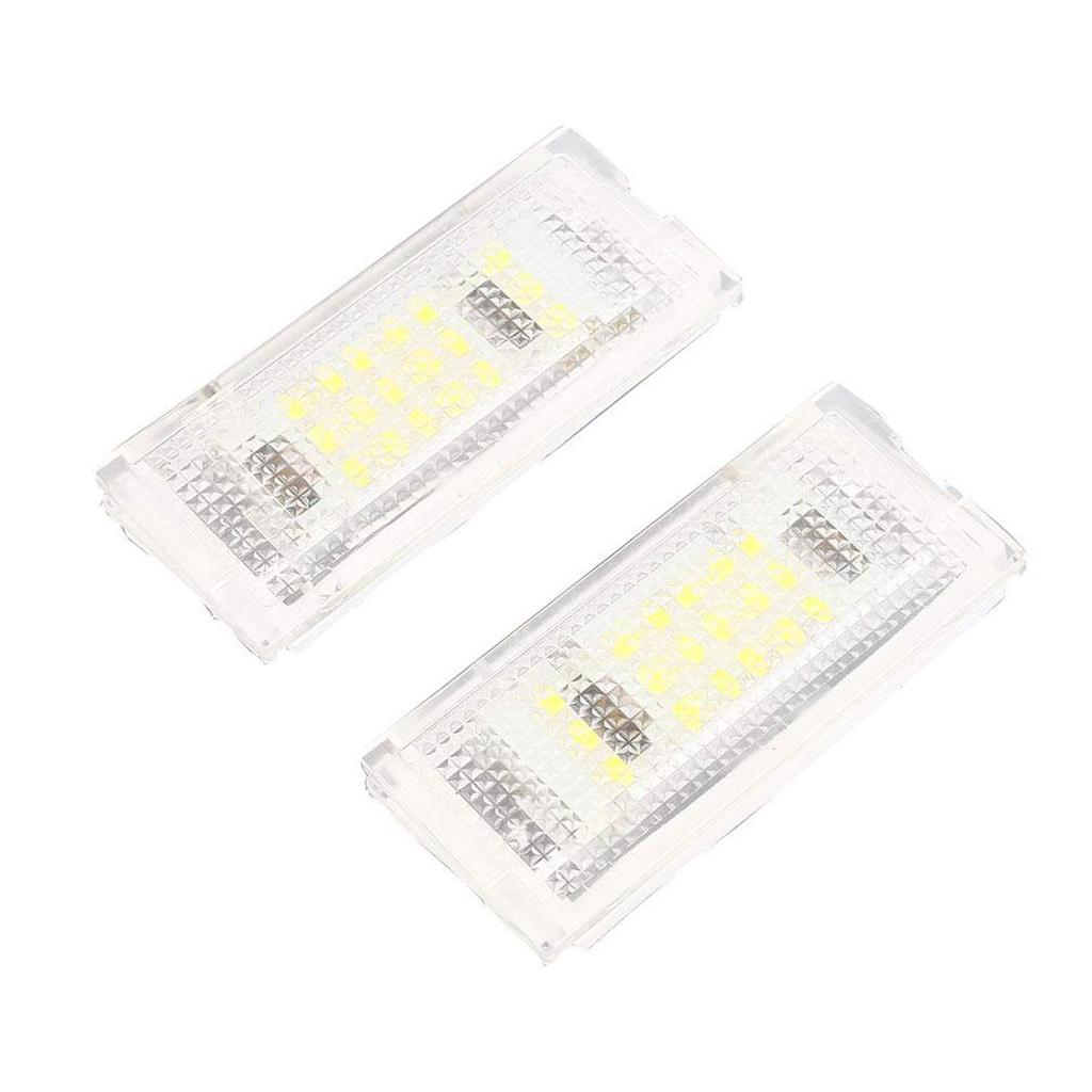 2 LED License Lamps, License Lamps 18 SMD (Reference Compatible Models - for BMW