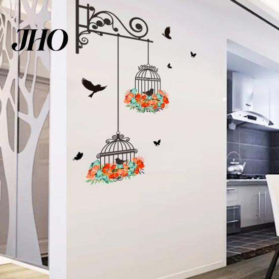Birdcage Kids Room Bedroom Living Wall Sticker DIY Art Decals Home Decor