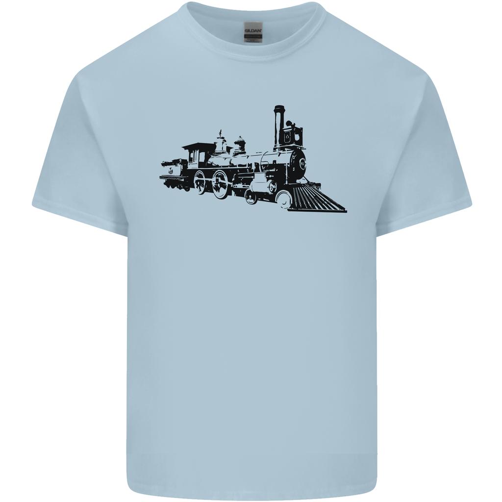 Trains Locomotive Steam Engine Trainspotting Unisexs Light Cotton TShirt