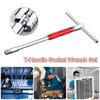 Gifts Multifunctional T-Handle Wrench Set Repair Replaceable Wrench Universal Extension Rod