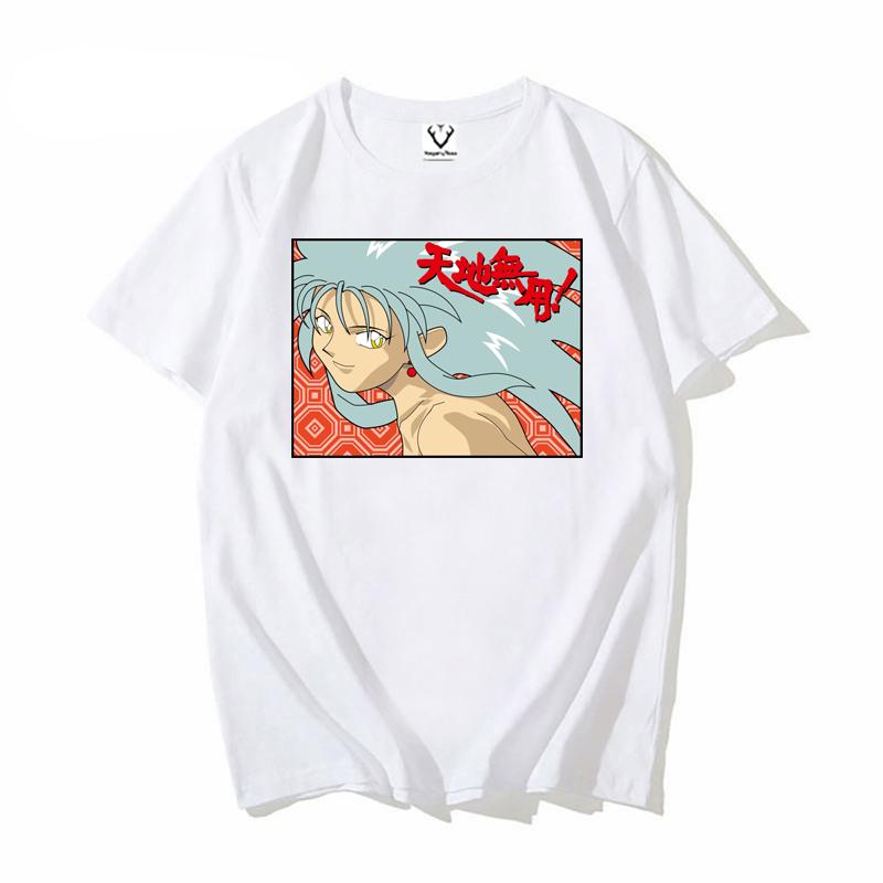 Japan Anime Ryoko tenchi muyo Tshirt Men Women Printed Streetwear Hip Hop Tshirt Sports Casual Unisex T shirt Tops