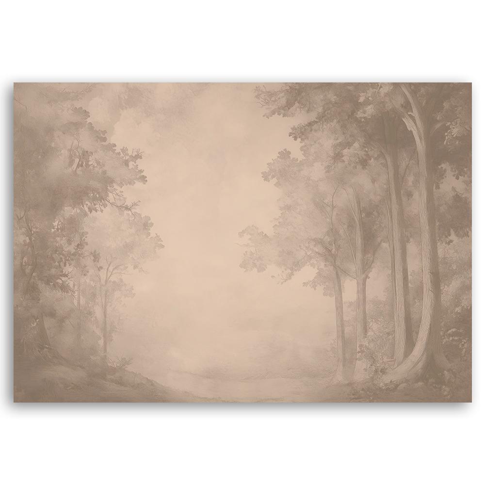 Canvas Print,  Road Through the Forest