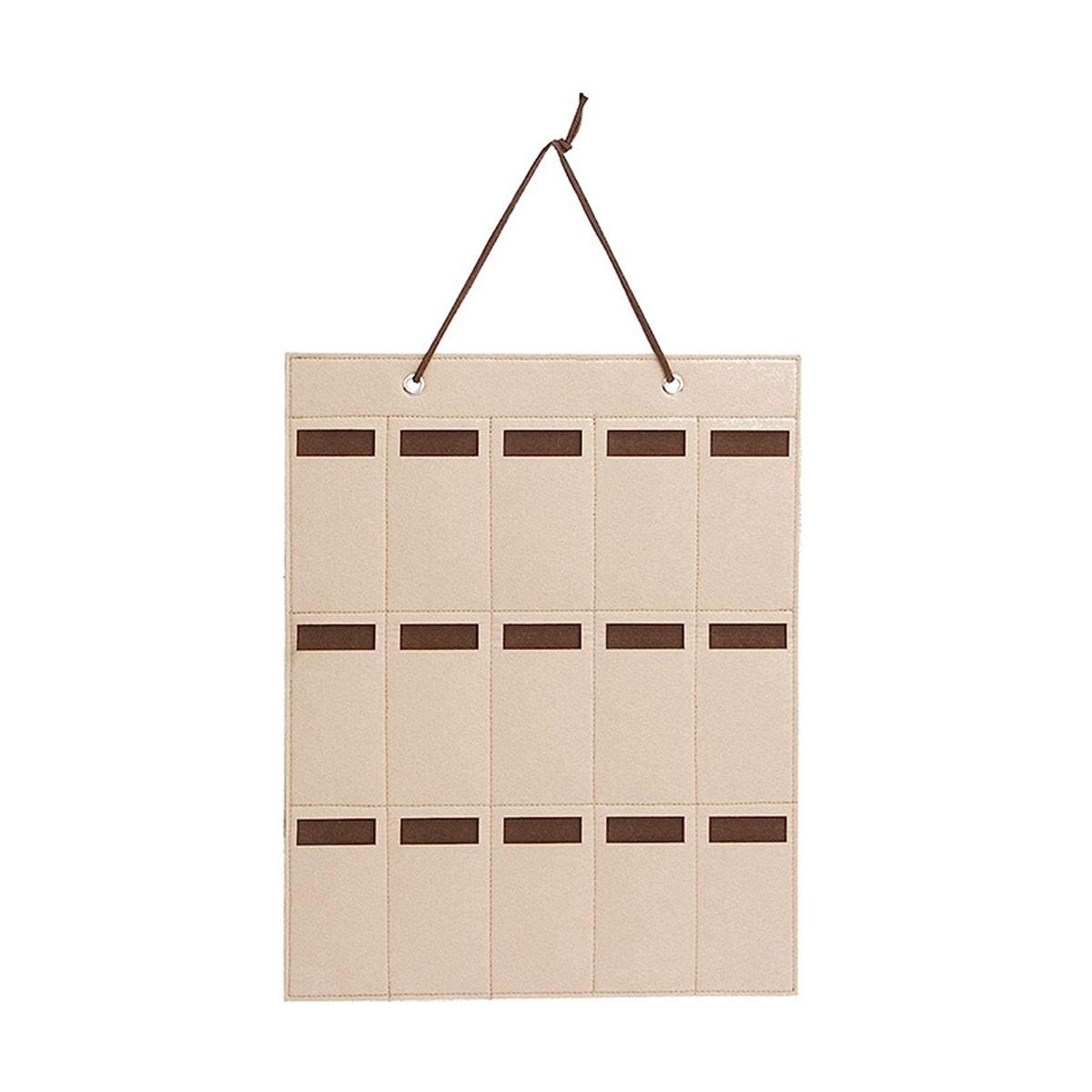 

1pc Foldable glasses hanging bag, sunglasses storage rack, wall mounted sunglasses storage bag, glasses display rack