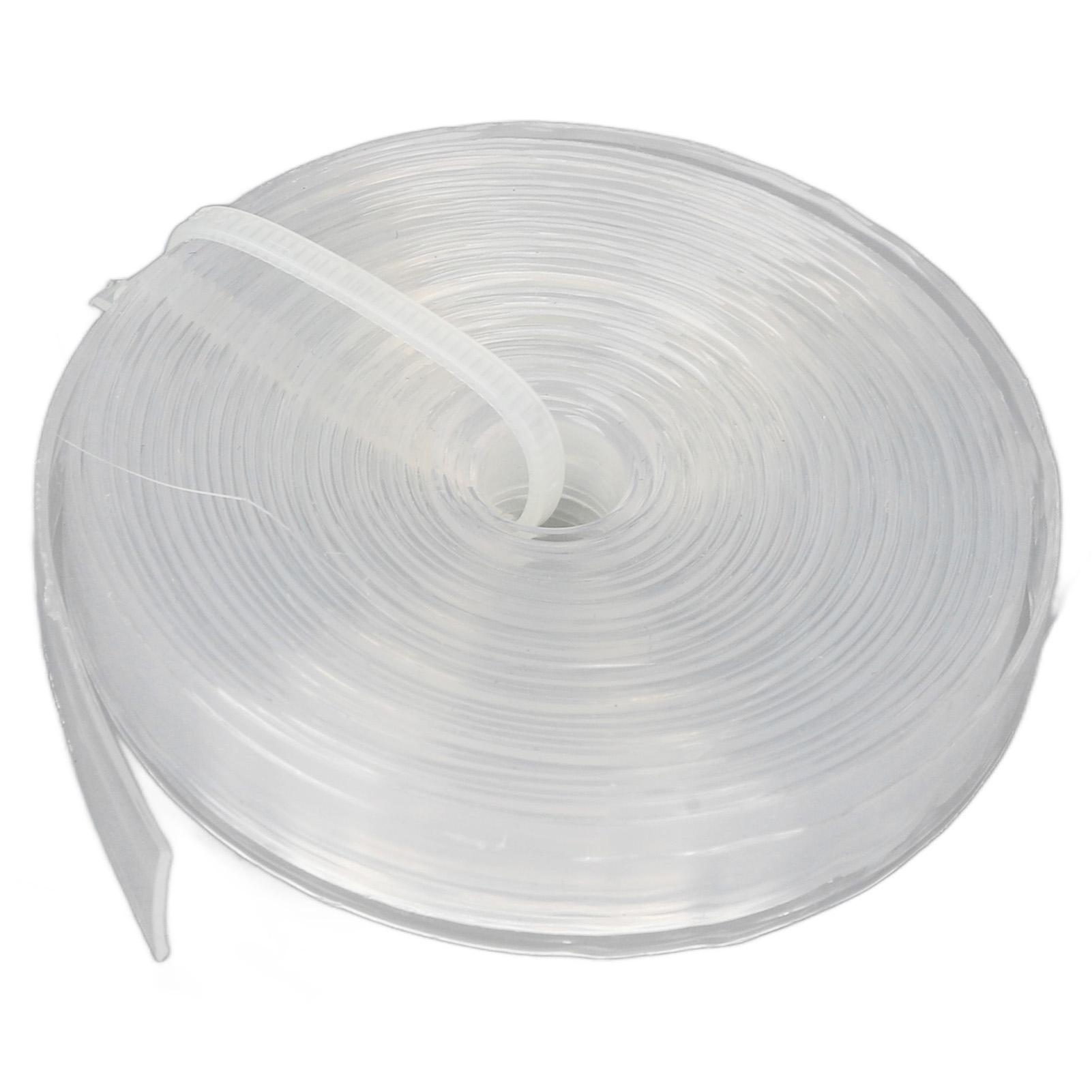 

Hair System Tape Roll 0.8mm Wide Strong Adhesion Hair Extension Tape Roll for Hair Salons White