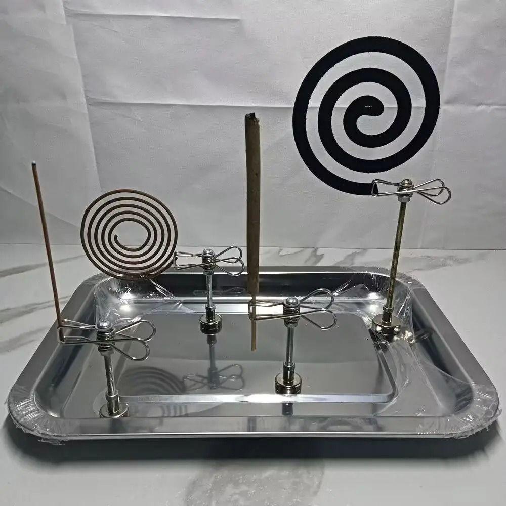 10Pcs Strong Magnetic Base Magnetic Support Frame Portable Incense Rack Incense Clip  Household