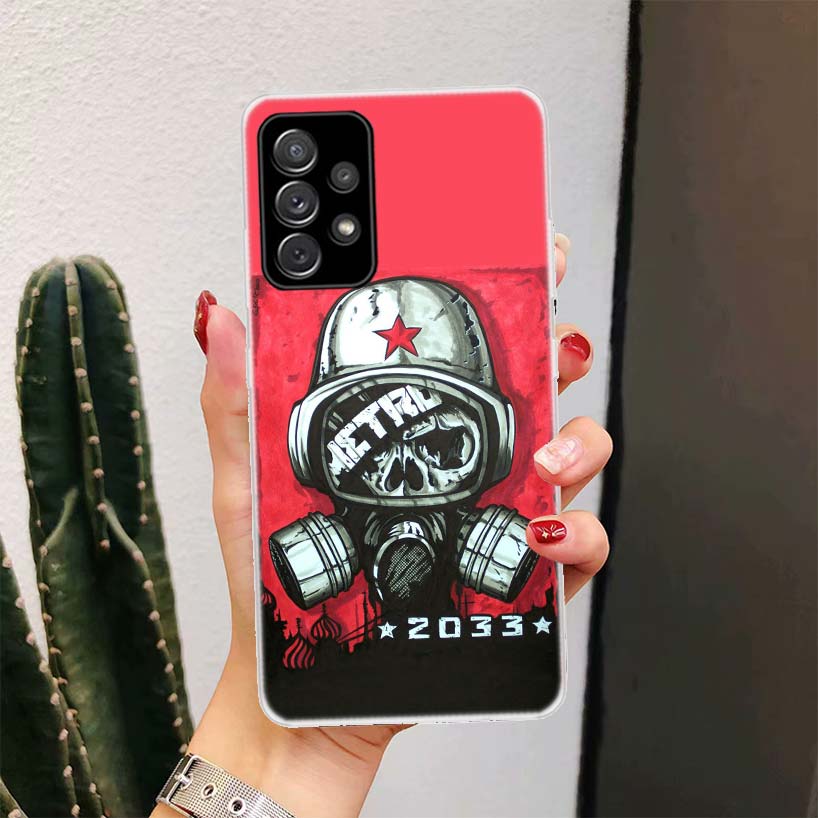 Metro 2033 For Samsung Galaxy A17 A16 A15 A14 A13 A56 A55 A54 A53 Phone Case A36 A35 A34 A33 A26 A25 A24 A23 A05S A04S Galaxy A1