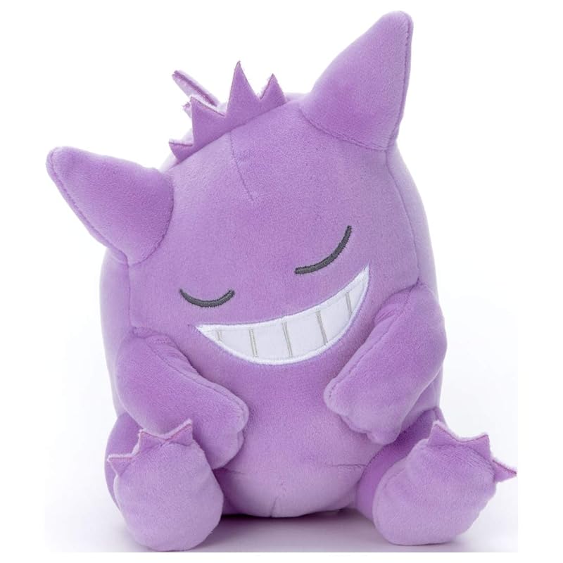 

Takara Tomy Arts Pokemon Sleeping Friend Plush Toy S Gengar, Approximately 19cm Tall