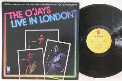 LP Record OJAYS  Ojays Live In London ECPM80PH PHILADELPHIA 1974 Japan SoulFunk Used