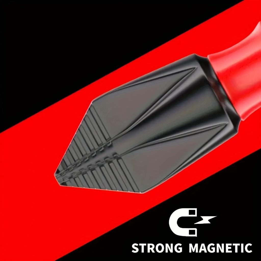 5 Stück/20 Stück 1 Zoll/25 mm Rutschfest und Schlagfest Schraubendreherbit, Phillips-Schraubendreherbit, Magnetischer Bohrerbit, Stro