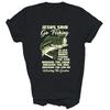 Jesus Sagte Geh Fischen Fischergeschichte Fischer Unisex T-Shirt Geschenk