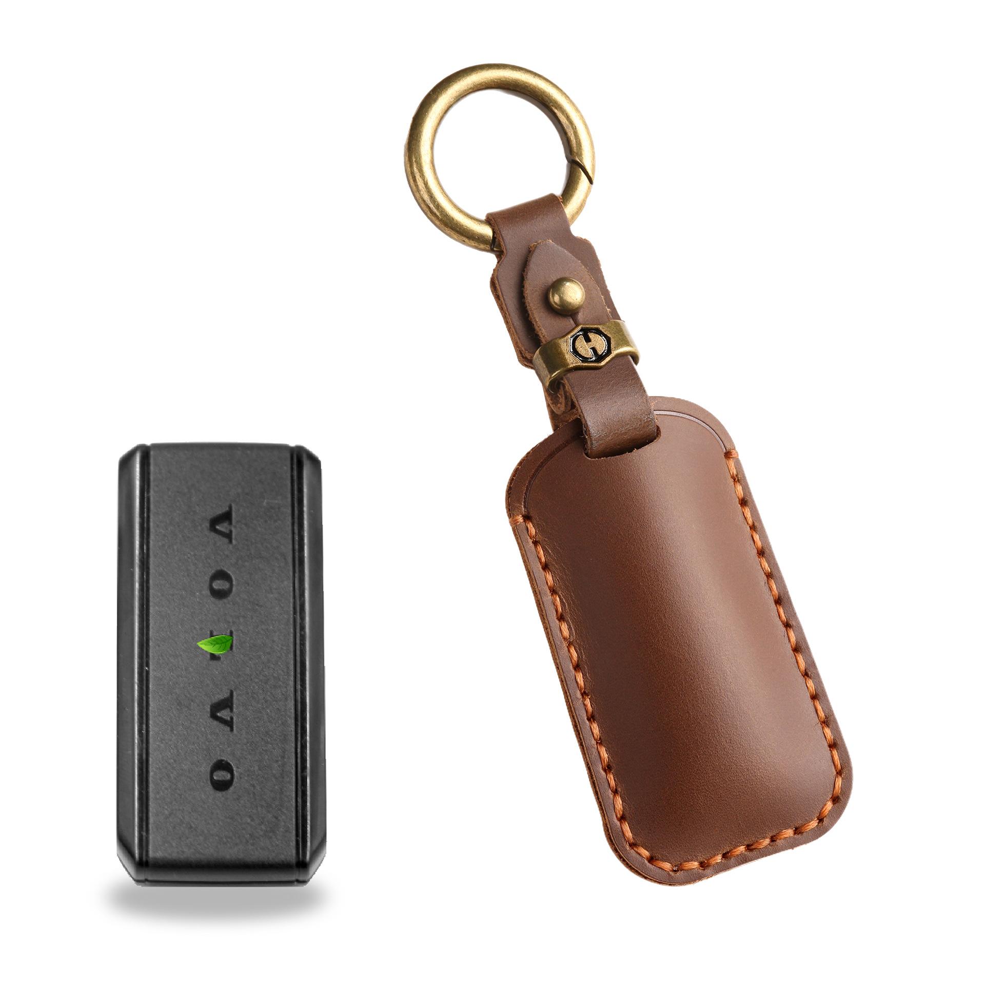 

Ретро чехол для ключа Volvo xc60 маленький ключ s90xc90v90v60xc40 ручная работа кожаная сумка коричневый