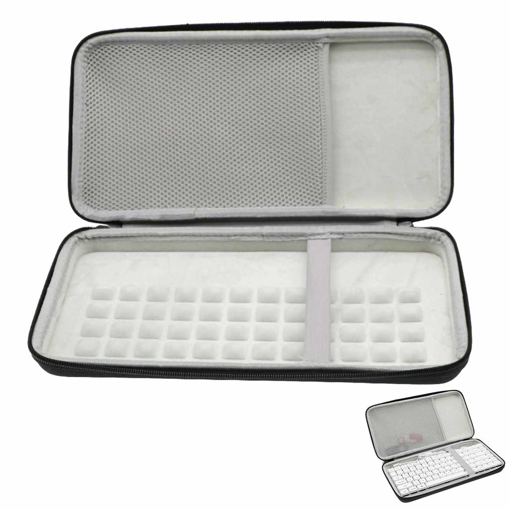 Hard Shell Travel Carrying Case For KeychronK3 Pro Mechanical Keyboard Shell Travel Carrying Bag Anti-Scratch Protective Case