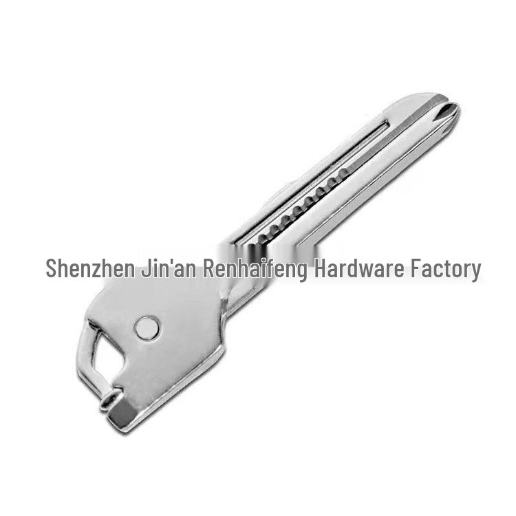 

Портативный мини-нож 6-в-1 и инструмент-брелок с открывалкой для бутылок, отверткой