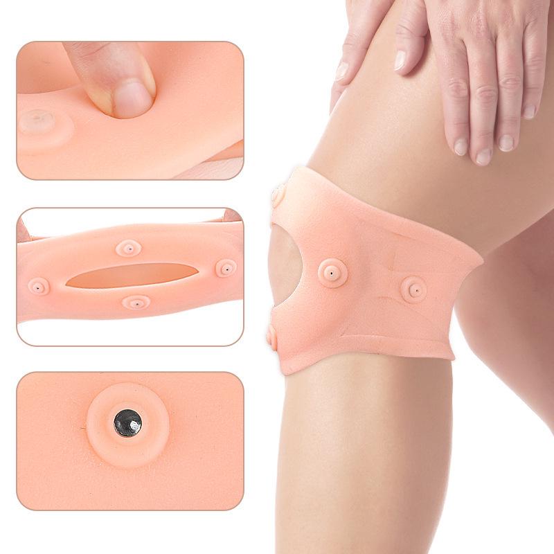 SEBS Magnetic Knee Brace: Outdoor Running, Cycling, Compression Patella Support, Soft Elastic Fit, Sports Protective Gear.