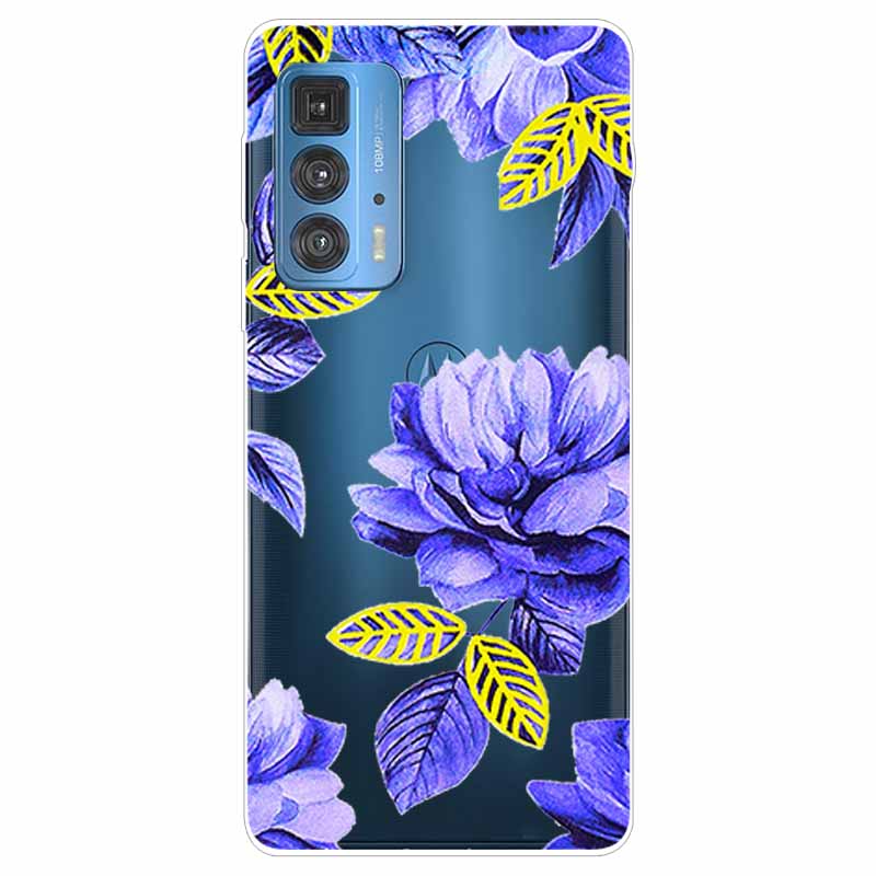 Für Motorola Moto Edge 20 Pro Lite 5G Hülle Silikon Weich Transparent Hülle für Moto Edge20 Fusion Pro Handyhülle Transparent TPU Hülle