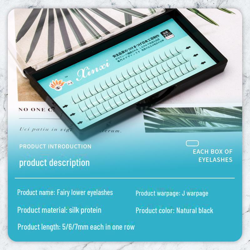 Flower Fairy Natural Segment Single Cluster False Eyelashes