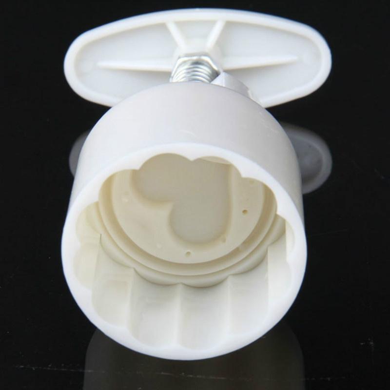 8 buc./1 set Moon Cake Mold Maker Presiune manuală cu Mooncake 8 ștampile Flori Motive rotunde Biscuit Moul