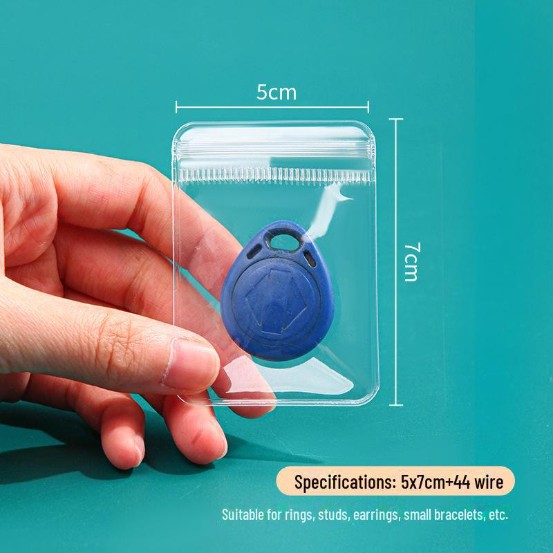 High-Transparency Anti-Oxidation Jewelry Ziplock Bag