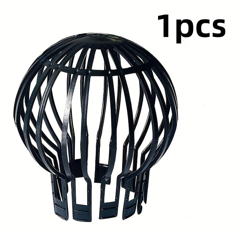 4Pcs Gutter Strainer Drain Filter Guard Roof Downspout Guards Rain Sink Covers Floor Leaf Screen Home Drainage Cover Gutters