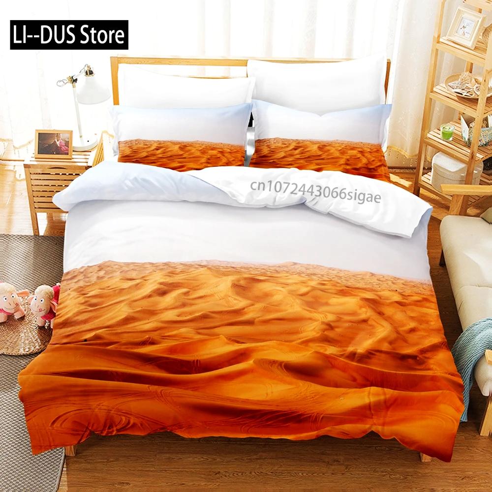 Volcanic Bedding Set Single Twin Full Queen King Size Desert Bed Set Aldult Kid Bedroom Duvetcover Sets 3D Print Men Women Gift
