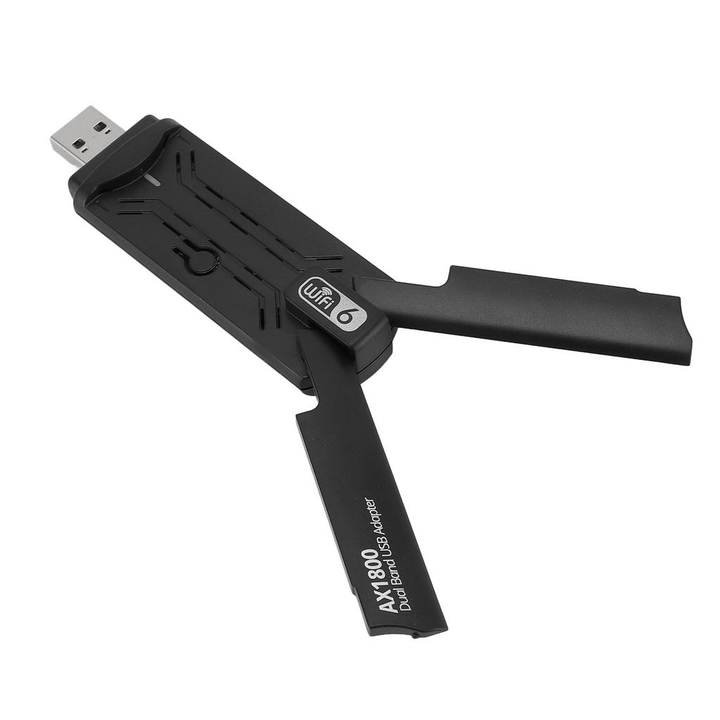 USB WIFI Adapter 2.4G 5G Dual Band 1800Mbps USB 3.0 WiFi 6 Wireless Network Adapter for Win 10 11