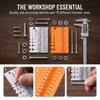 Easy Use Screw Measuring Tool M1-M10 Specifications Size Gauge Thread Checker  Hardware Use